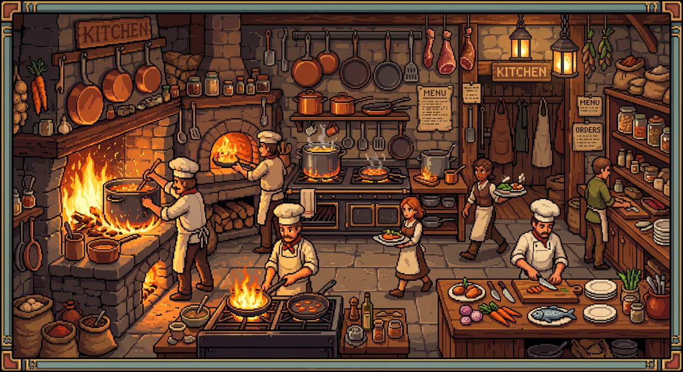 Restaurant Sim Preview